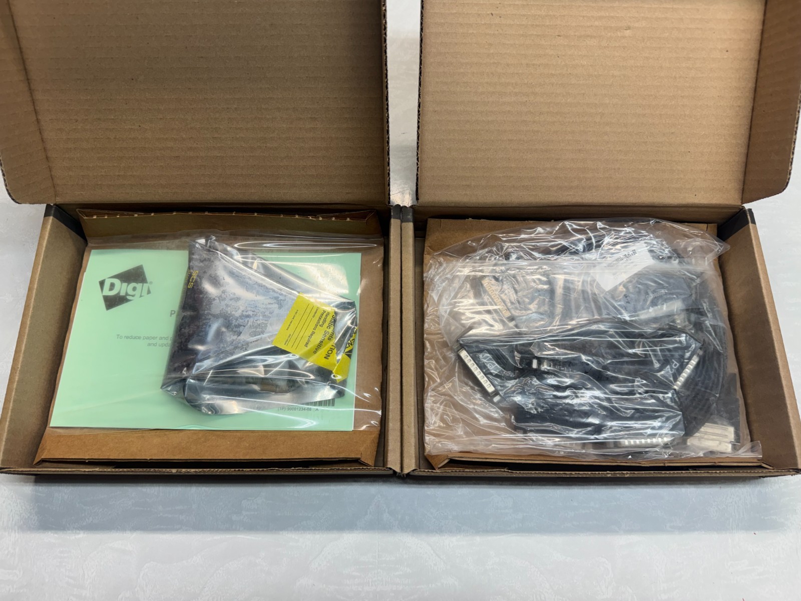 Digi Neo PCIe 8 port 50001341-03 A2 Serial Card with DB25M DTE fanout cable