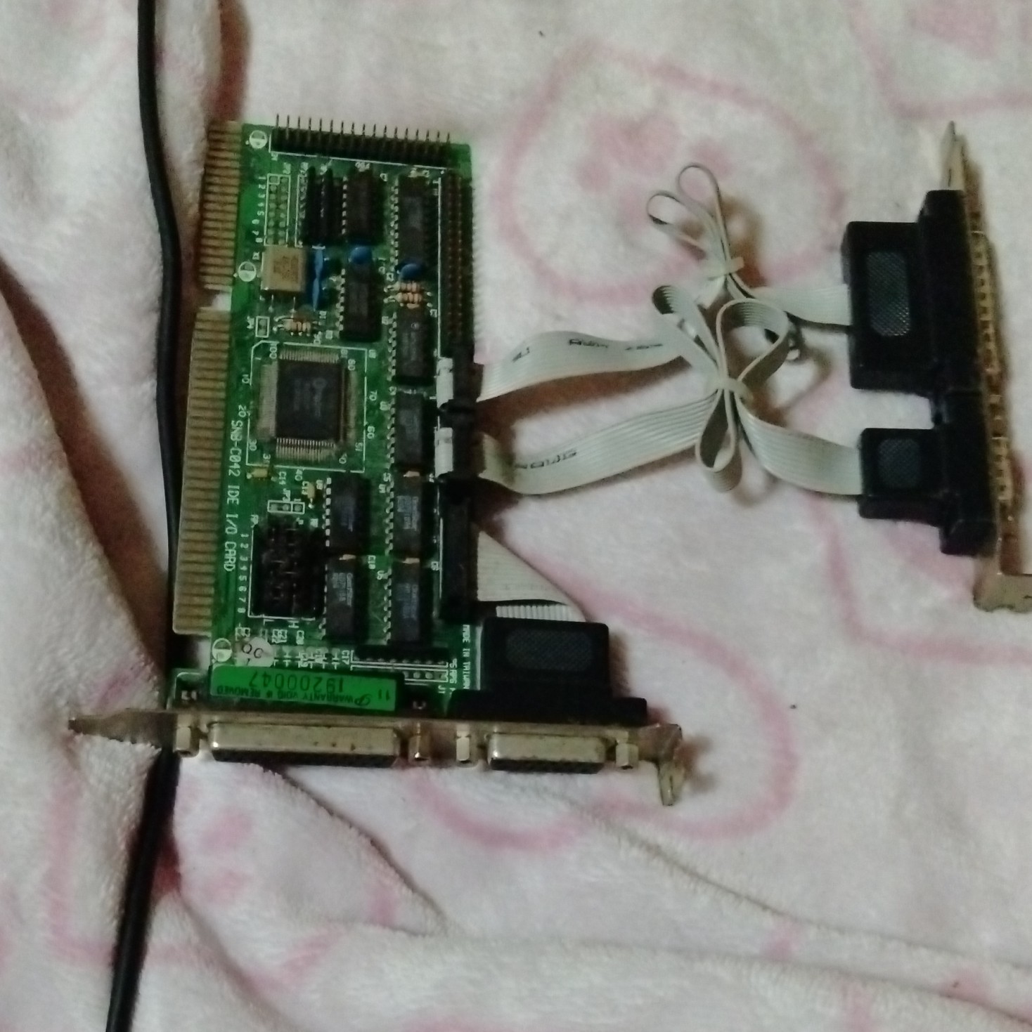 Goldstar SNB-C042 ISA Serial/Parallel Port Expansion Card DB-25 IEEE 1284 3-Port