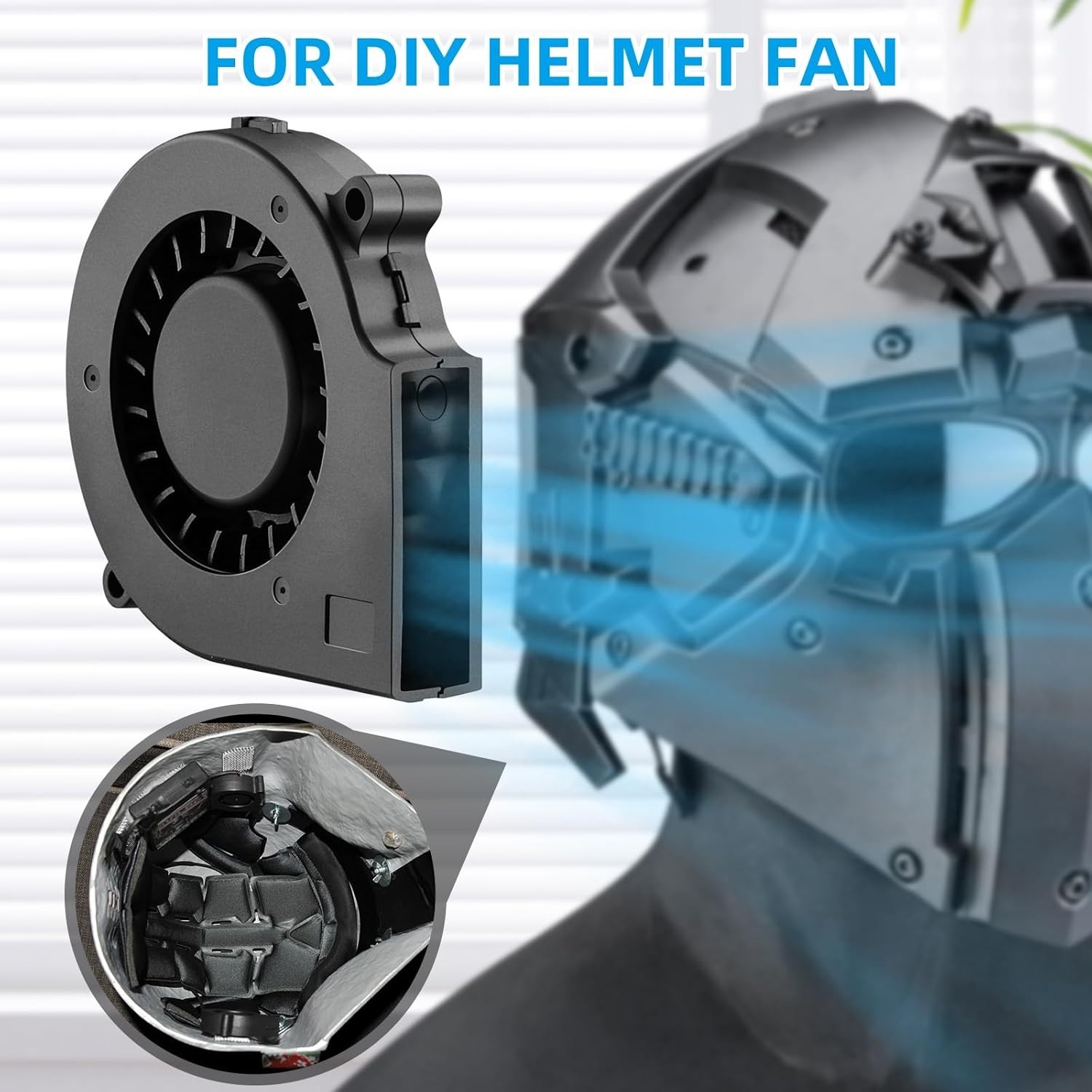 75mm USB Cooling Fan 5V DC Brushless Blower for Electronics and DIY Projects