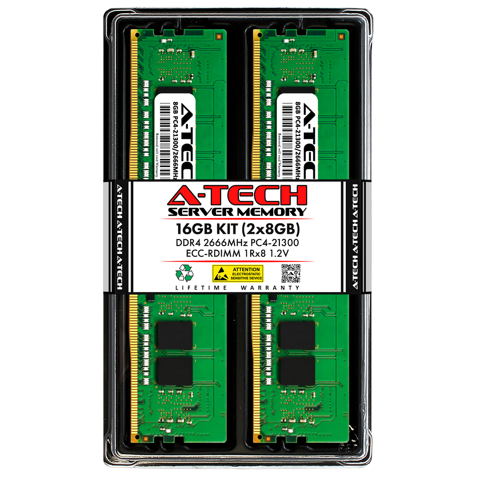 16GB 2x 8GB PC4-2666 RDIMM GIGABYTE MD70-HB0 MW51-HP0 G221-Z30 Memory RAM