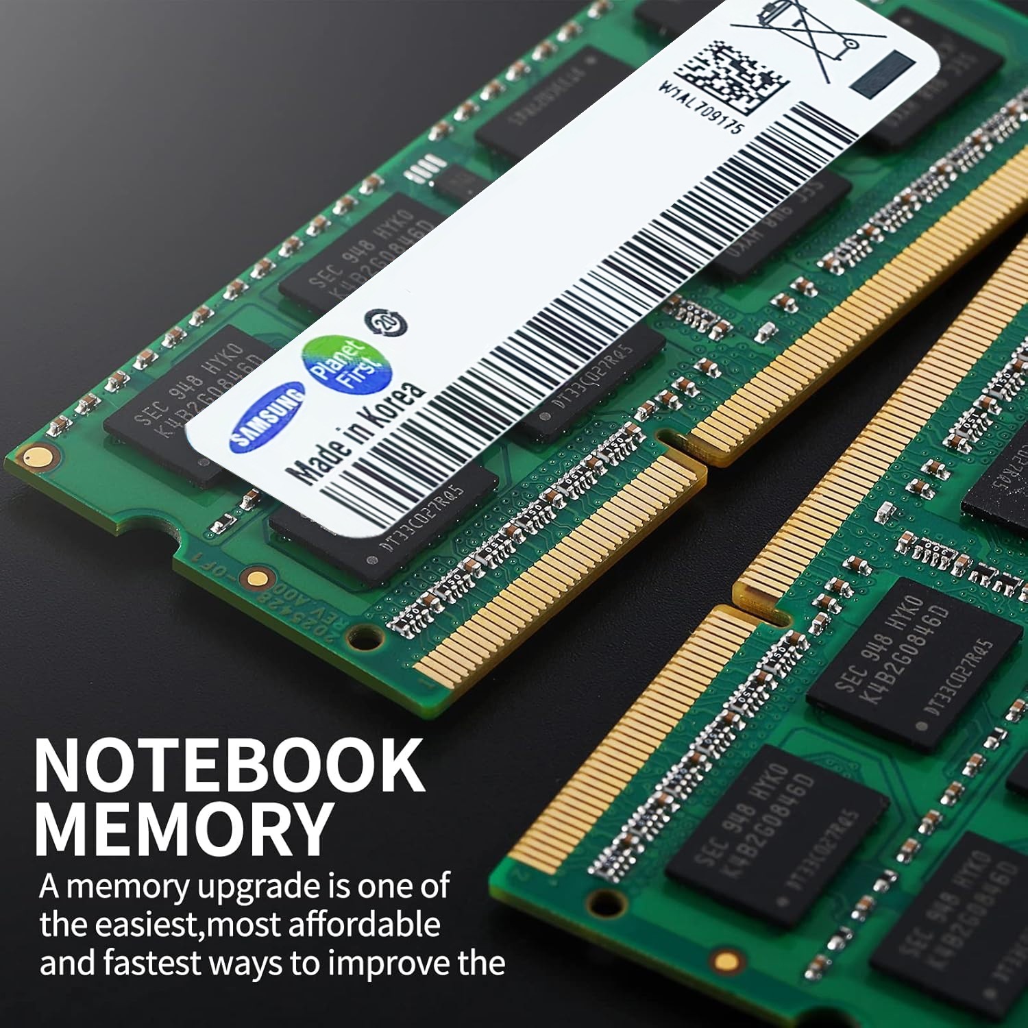 Samsung DDR3L 32GB KIT 4x8GB 1333MHz PC3-10600S S-ODIMM Laptop memory RAM 1.35V