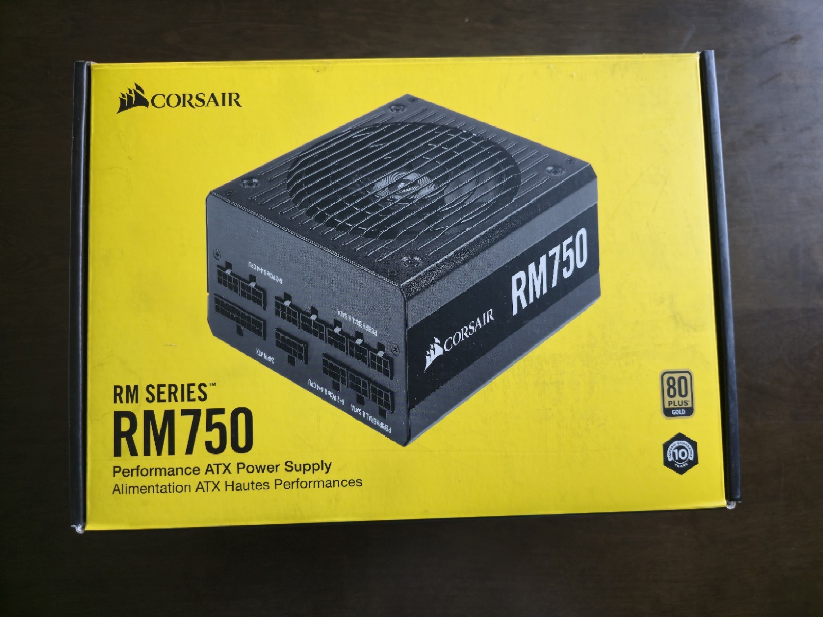 Corsair RM750 80 PLUS Gold Fully Modular ATX Power Supply Unit (CP-9020234-NA)
