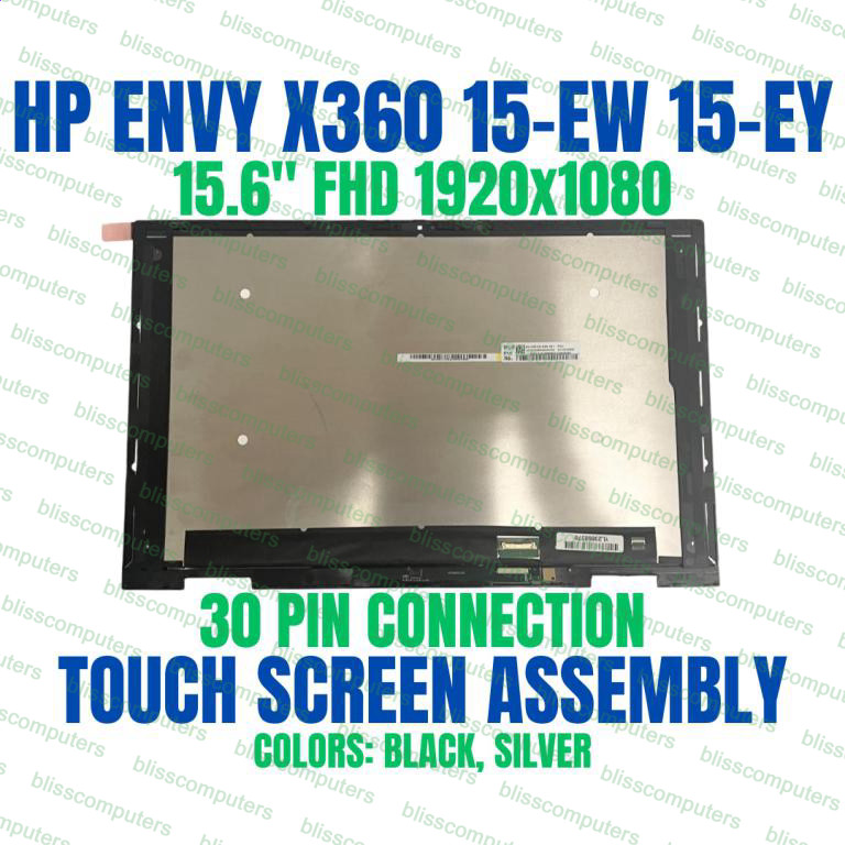 N09665-001 FHD IPS LCD Touch Screen Assembly HP Envy x360 15-ey