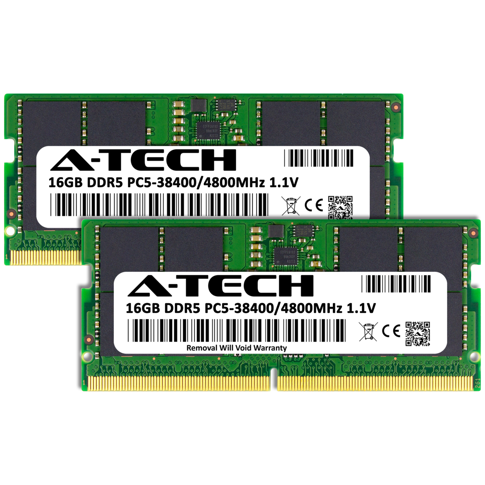 32GB 2x 16GB DDR5-4800 Lenovo ThinkPad P15v Gen 3 (Intel) T15p Gen 3 Memory RAM