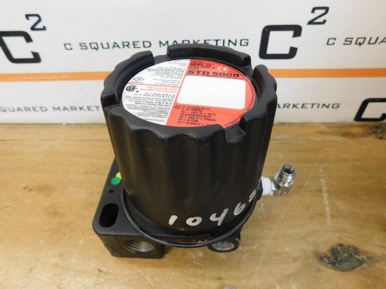 Thermo Electron STD5000 Current to Pressure Transducer used MSP