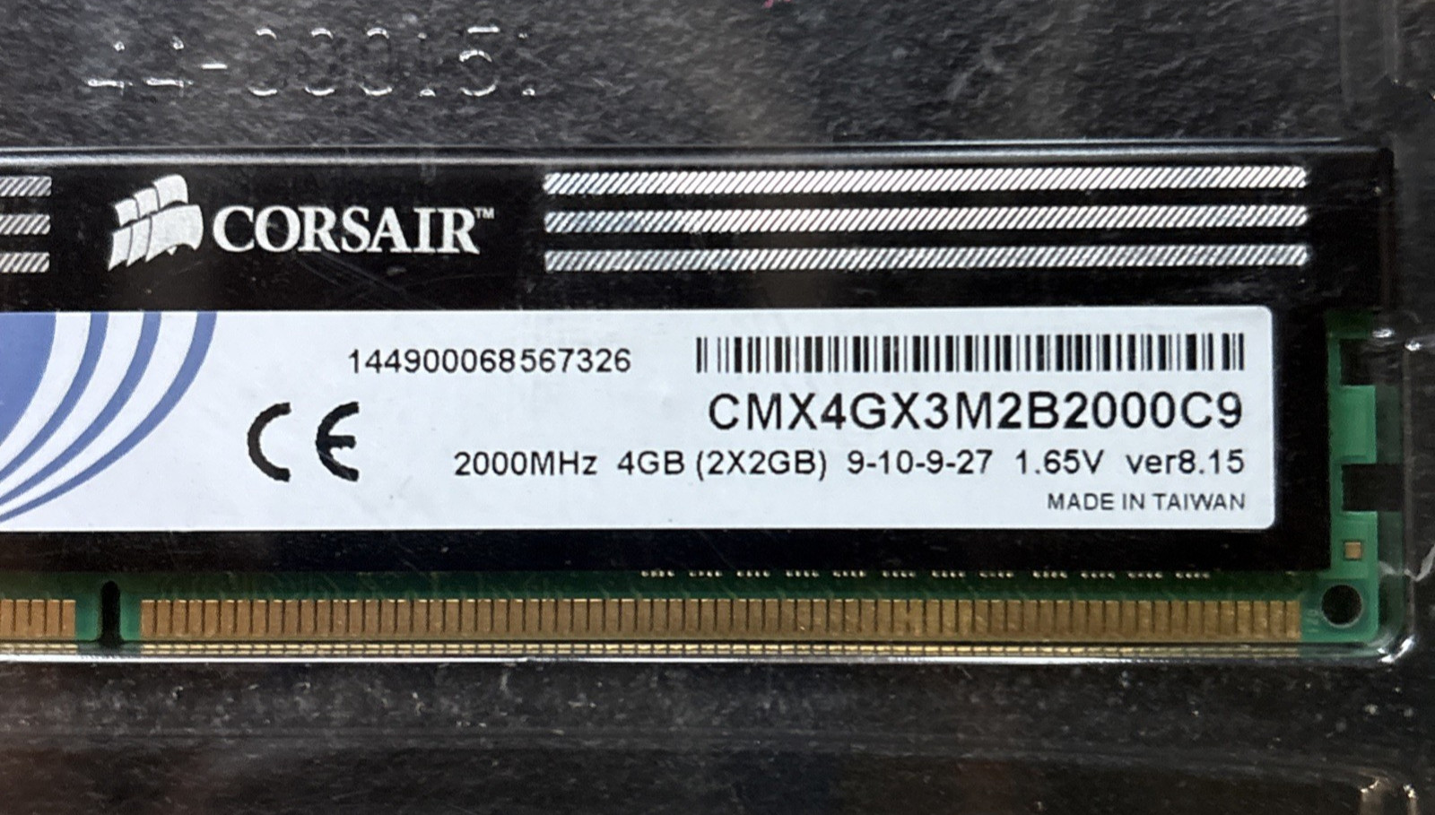 Corsair XMS3 8GB (2x4GB) PC3-12800 DDR3 Computer Memory RAM, CMX8GX3M2B1600C9