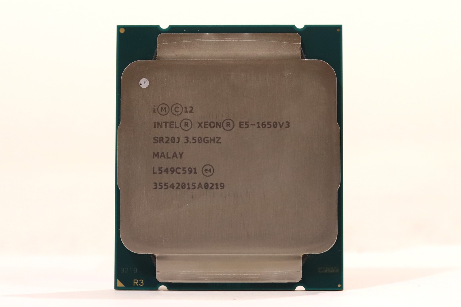 Intel Xeon E5-1650 V3 3.50GHz 6-Core 15MB LGA 2011-3 Processor P/N: SR20J Tested