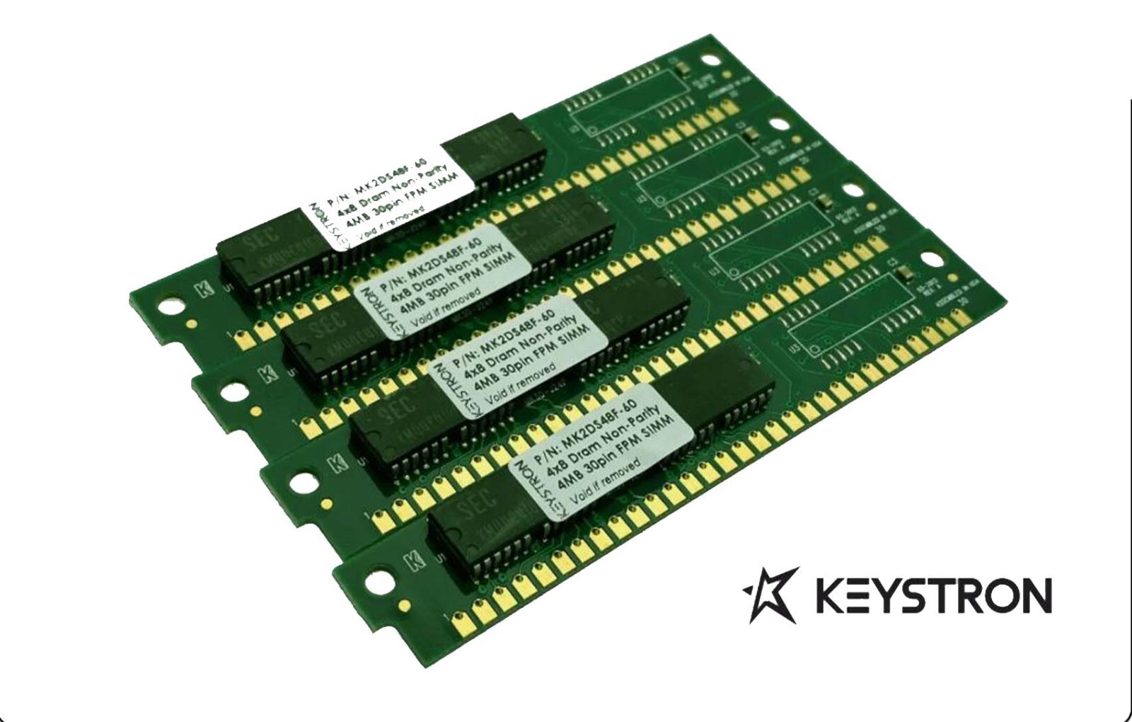 16MB 4x 4MB 30pin SIMM RAM MEMORY non parity 4×8 30-pin Apple Mac PC SE/30 4K
