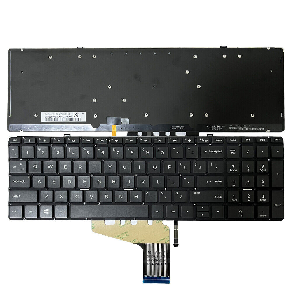 US Keyboard Backlit for HP Spectre X360 15-CH 15-DF 15-CH011NR 15-DF0013DX