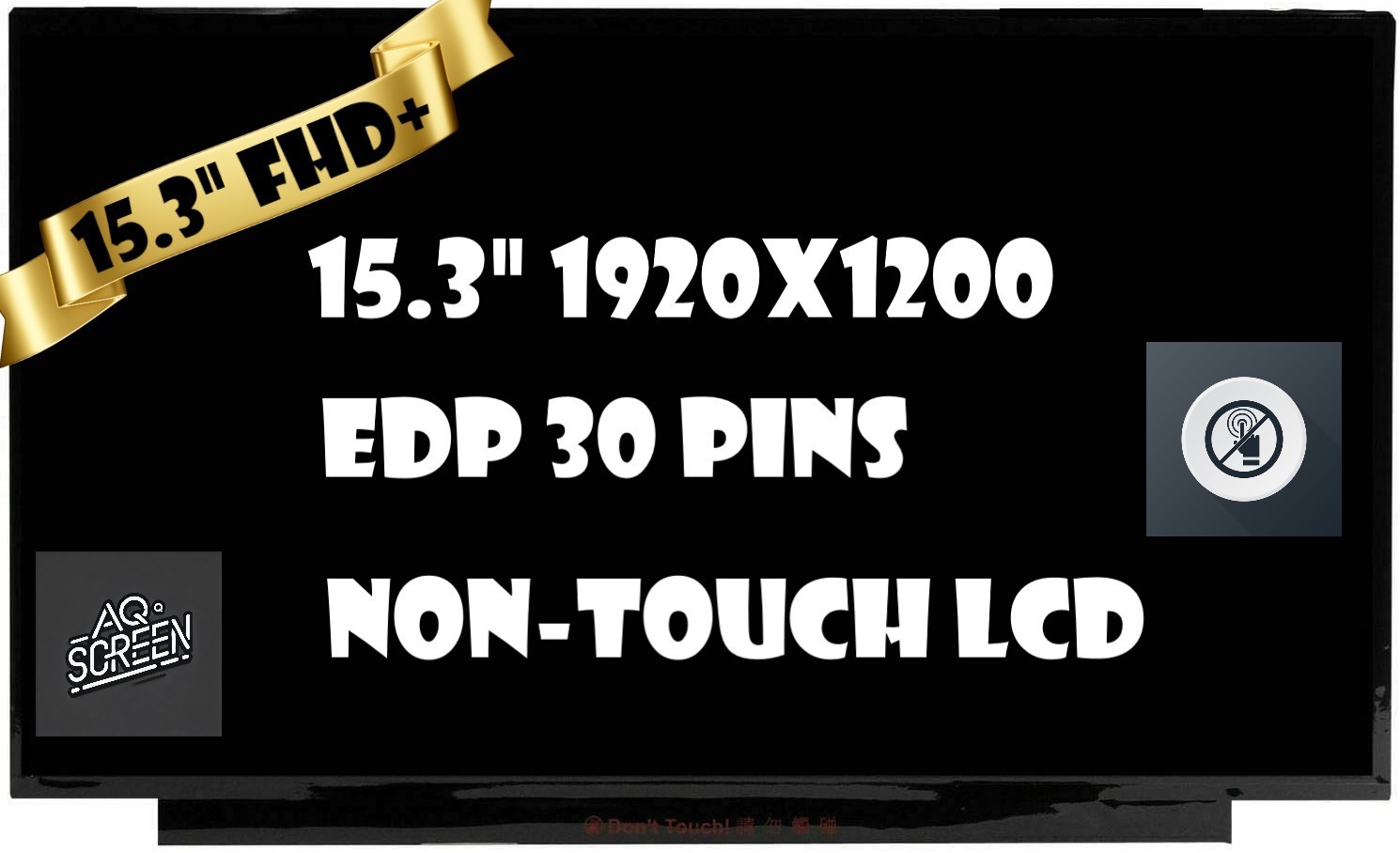 15.3″ NV153WUM-N41 V8.0 B153UAN03.0 1920×1200 LCD Non-Touch Screen Display Panel