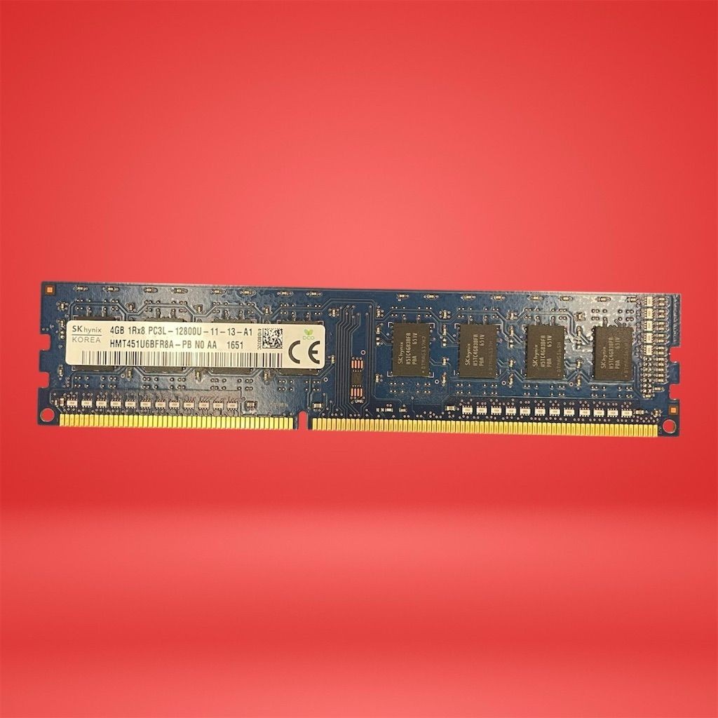 SK hynix 4GB 1Rx8 PC3L-12800U-11-13-A1 HMT451U6BFR8A-PB Memory Module