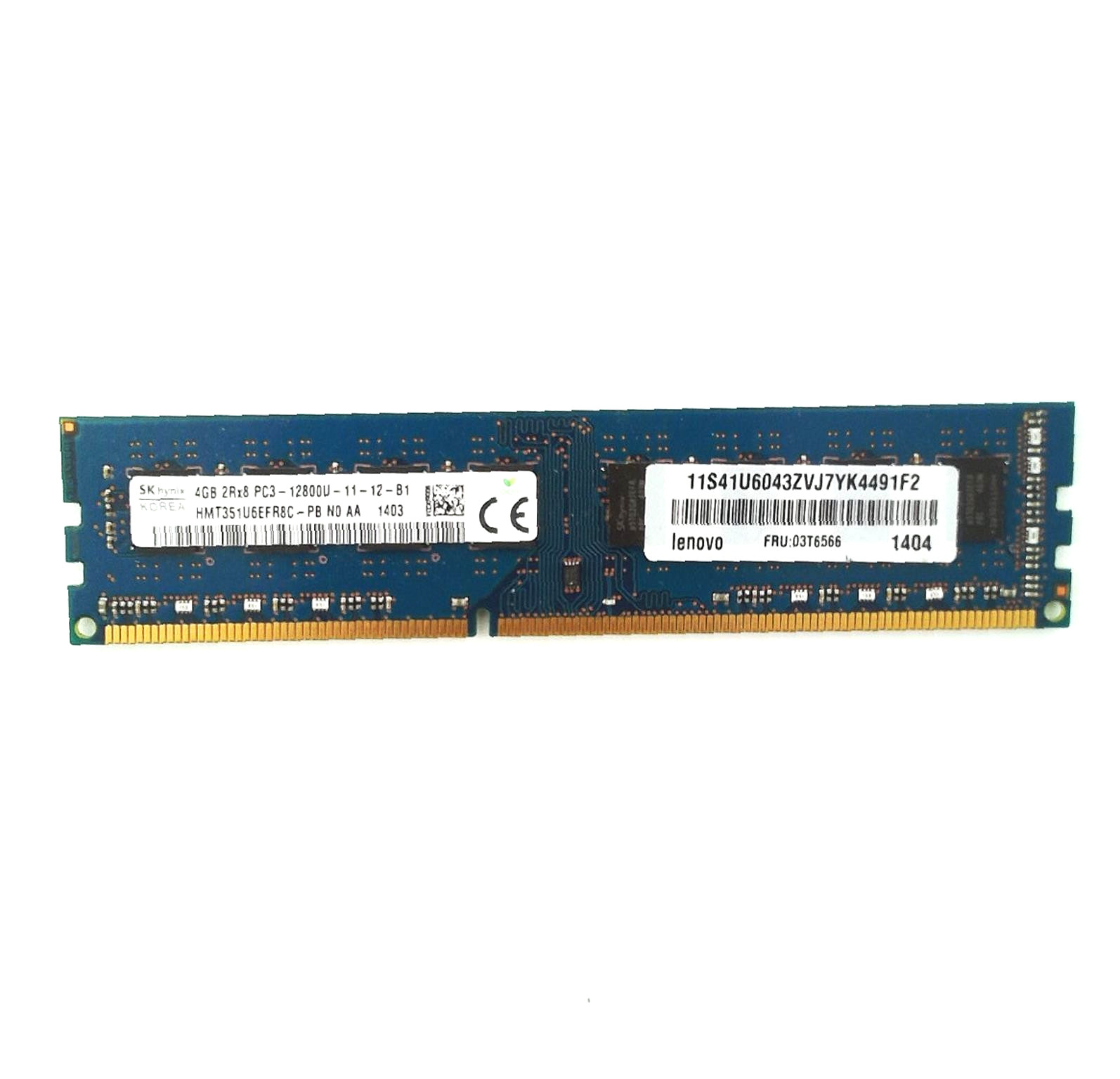 🔴 SK hynix 4GB DDR3L 1600MHz 🧩 PC3-12800 SODIMM RAM HMT351U6EFR8C 🔴
