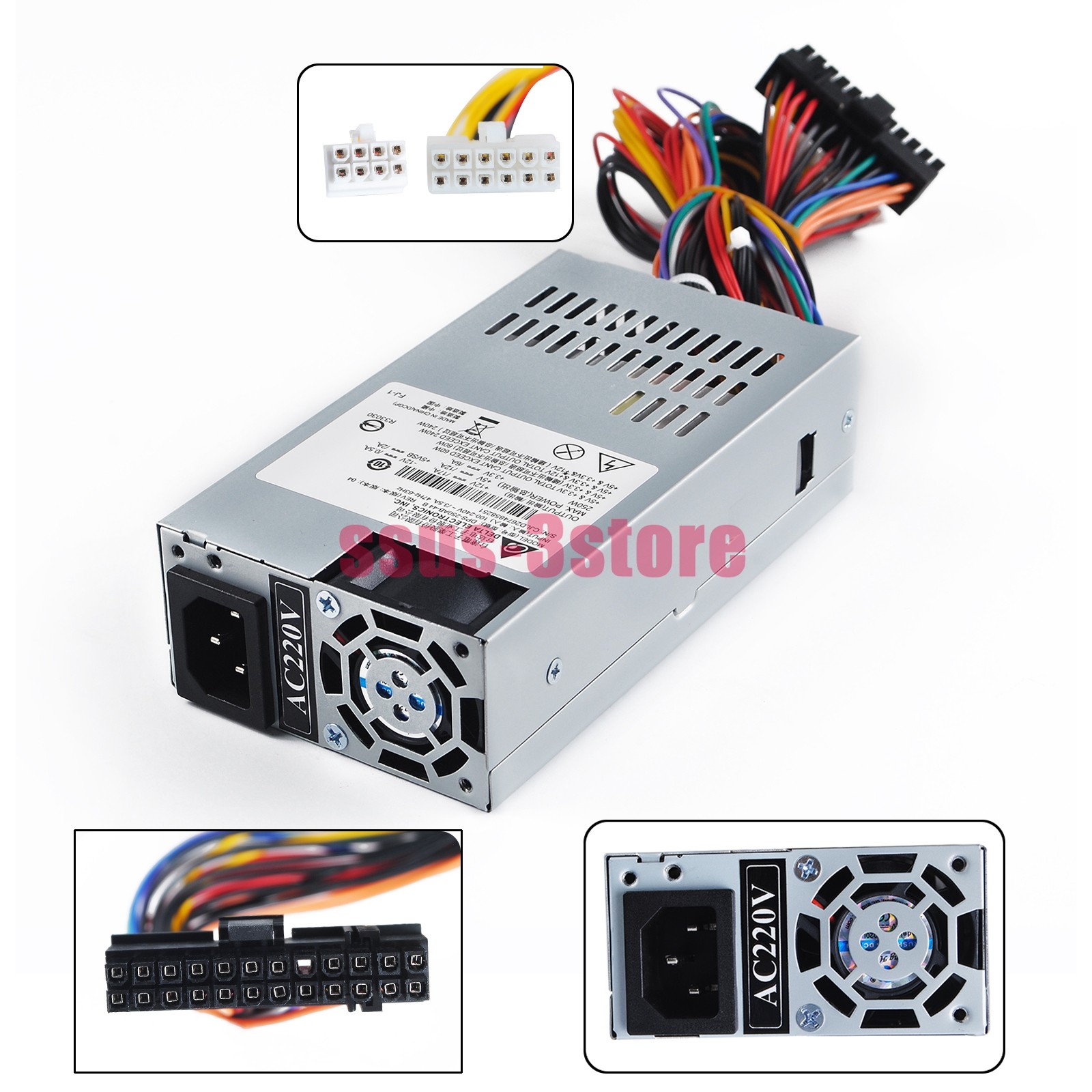 250W Power Supply 24+12+8Pin For Synology DPS-250AB-44B DS1515+ DS1815+ DS1812+