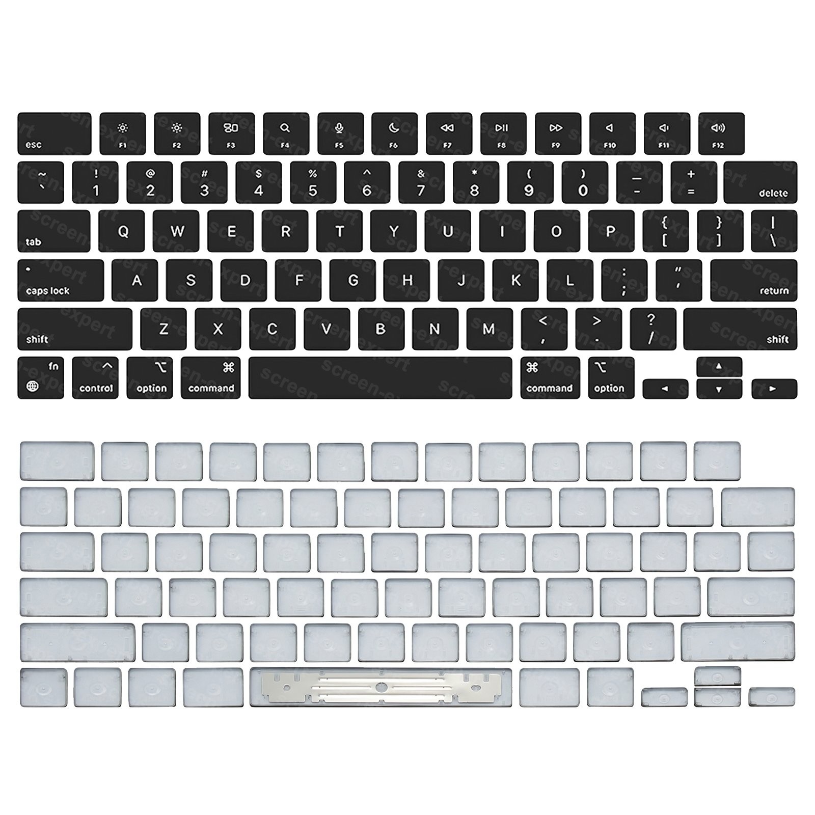 New Keyboard Keys Keycaps For Macbook Pro 14″ 16″ M1 A2442 A2485 Keycap Key Cap