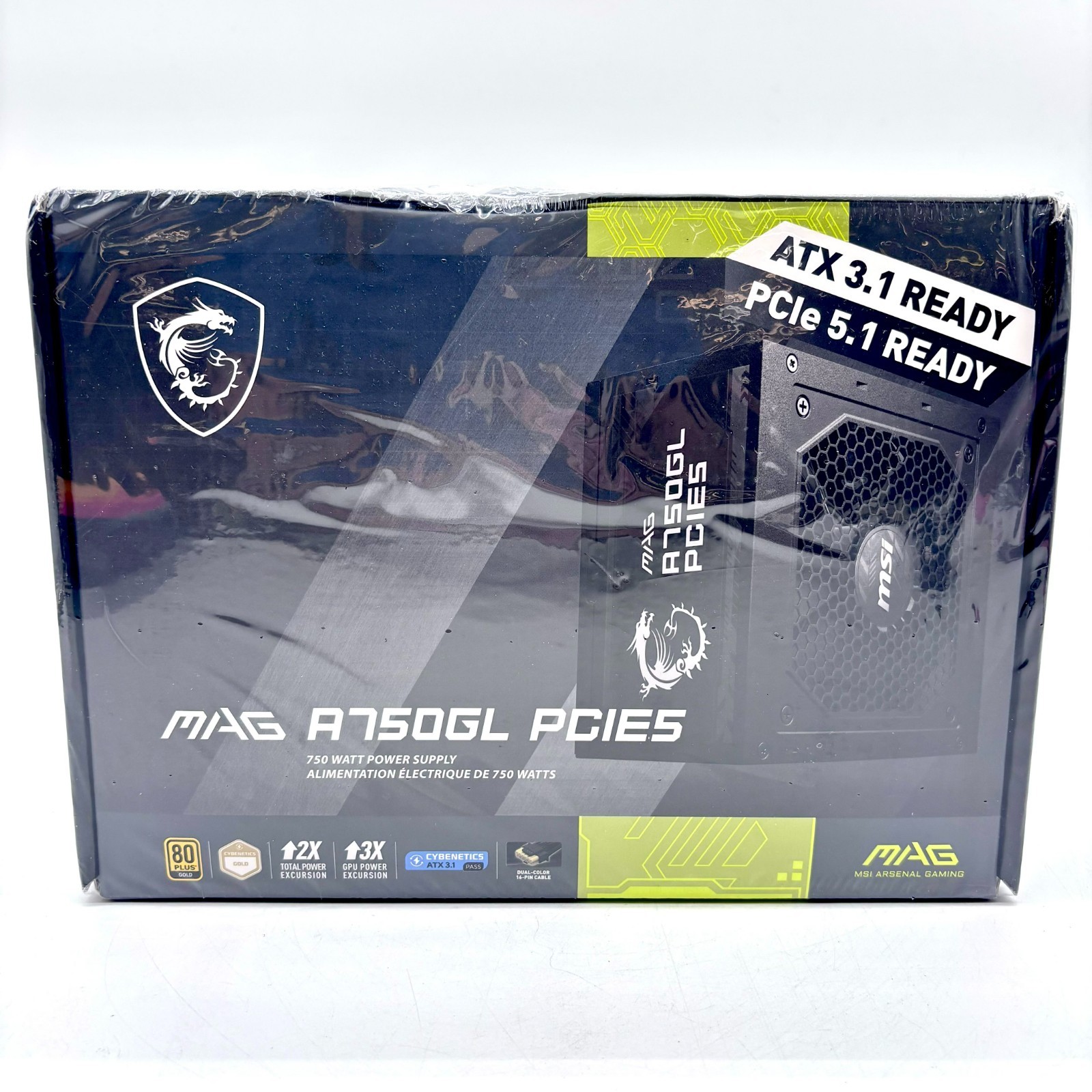 MSI MAG A750GL PCIE5 80 PLUS Gold Power Supply