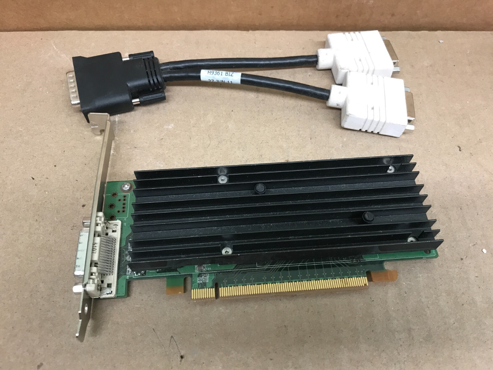 Dell Precision T1500 T1600 T1650 T3400 Dual DVI Video Card Extended Desktop
