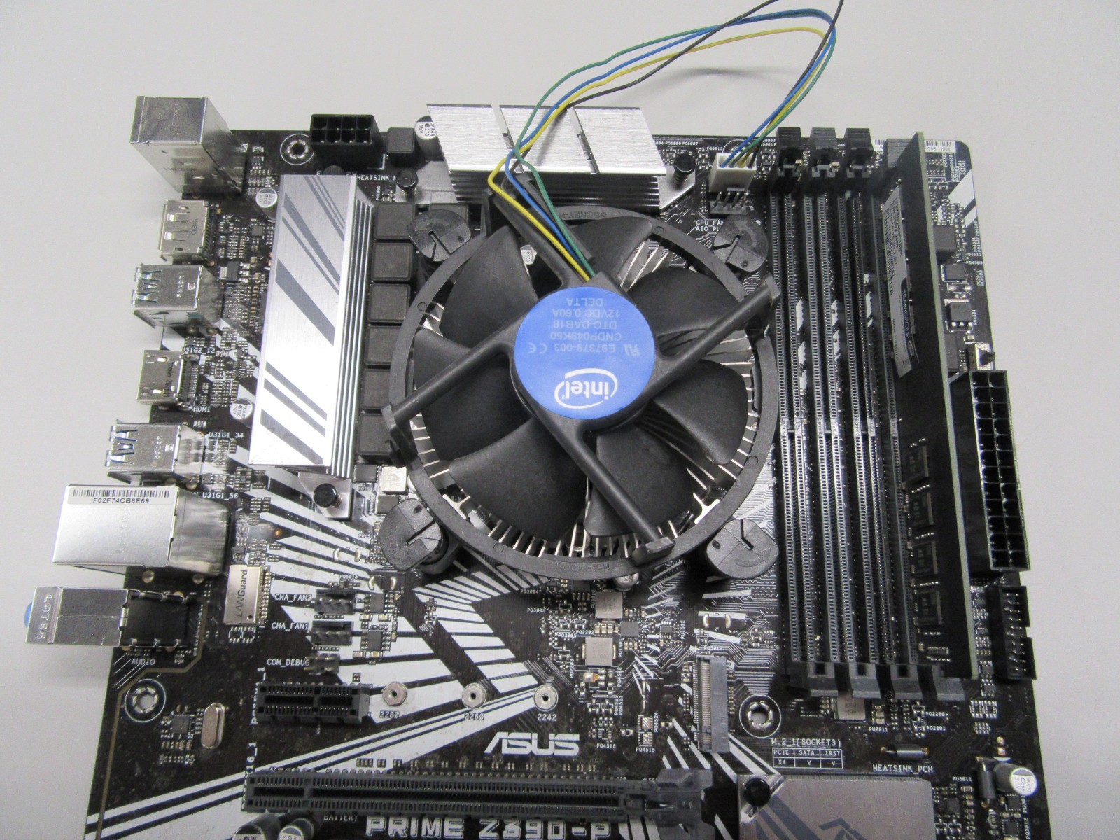 ASUS PRIME Z390-P Intel Z390 LGA1151 ATX 8GB DDR4 Intel Celeron CPU