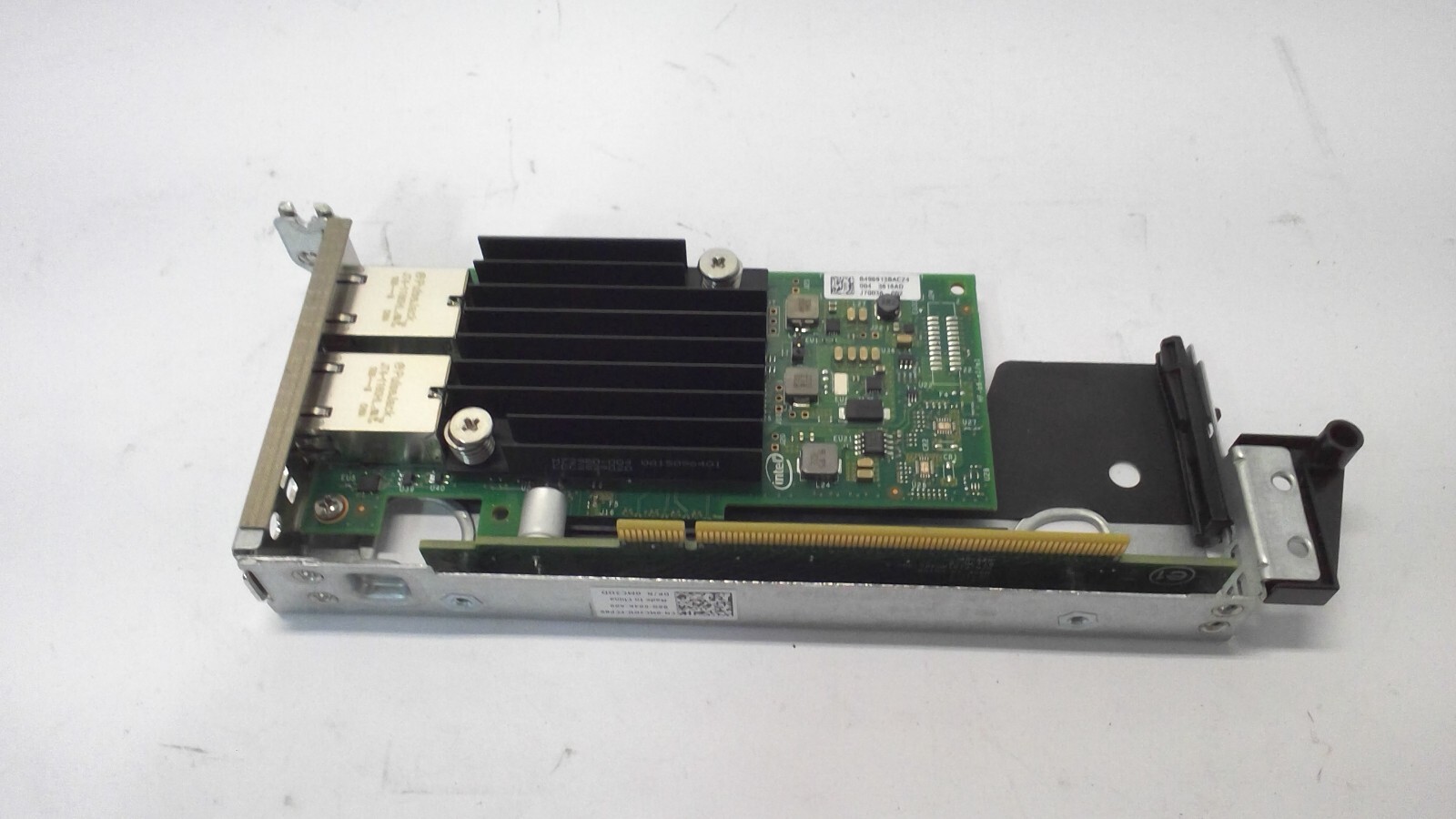 Genuine Intel X550-T2 10Gbe Ethernet Network Adapter Dell C4D5P w/ExpansionCard