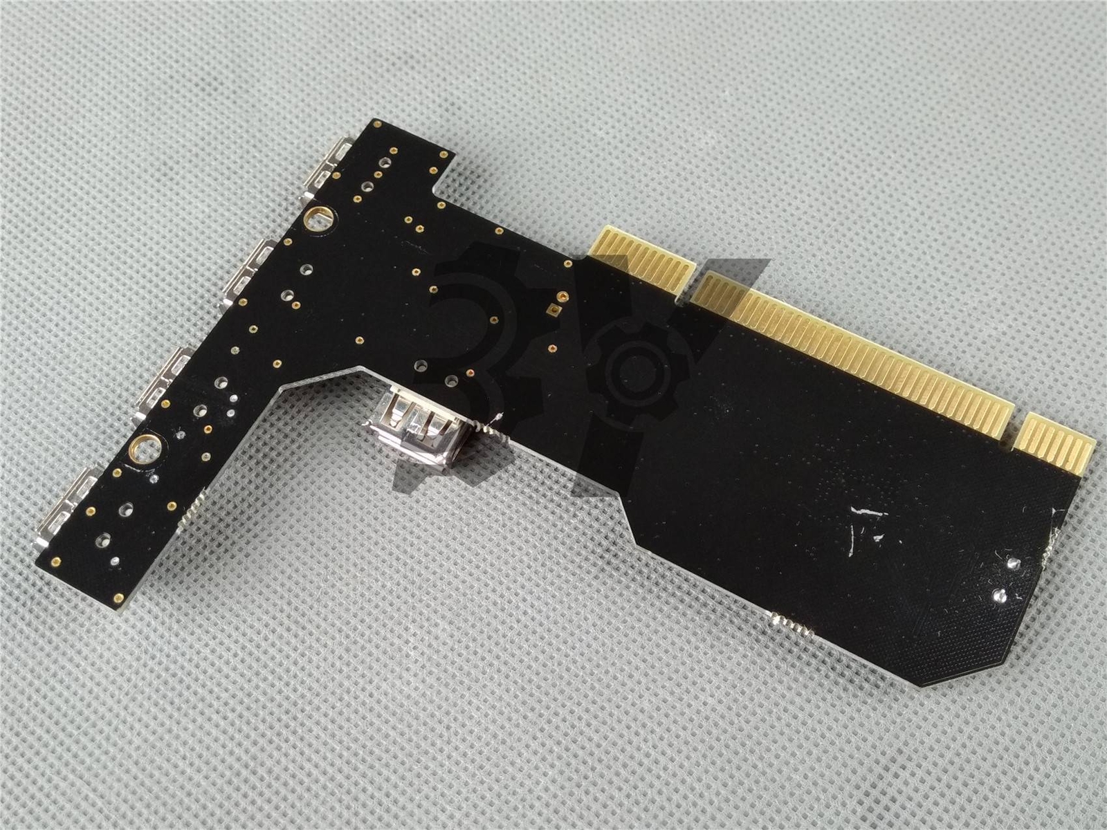 1PC High Speed 480Mbps 5 Port USB 2.0 PCI Hub Card Controller Adaptor Module