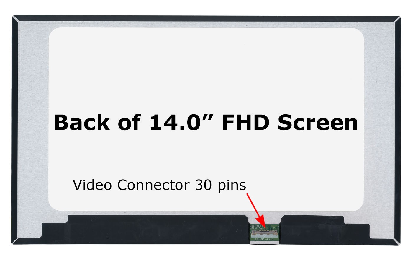NE140FHM-N44 Compatible Regular Gamut 46% NTSC IPS LCD Screen + Tools