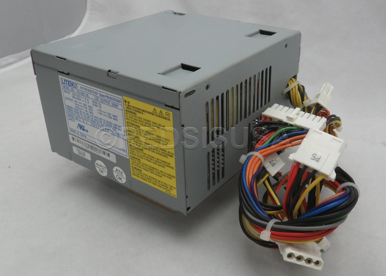 HP POWER SUPPLY (SWITCHING) – 250 WATTS – 307161-001
