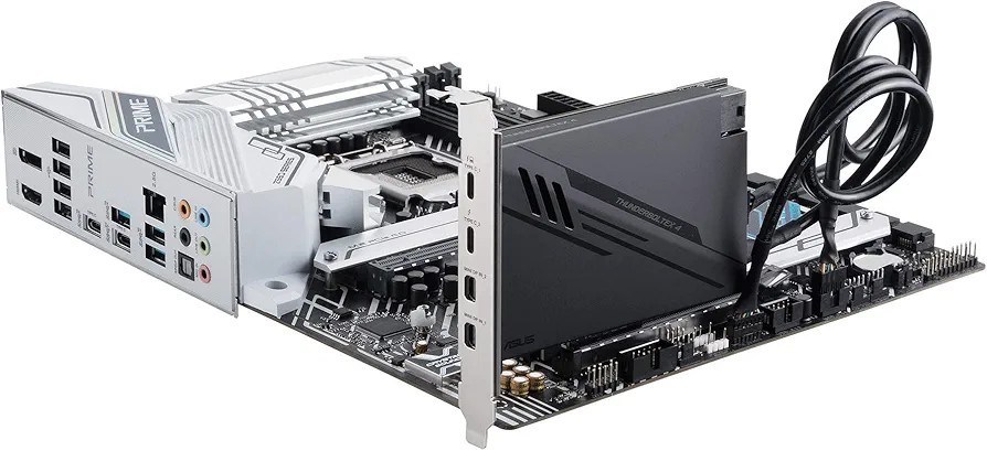 ASUS ThunderboltEX 4 Card with 2 Thunderbolt 4 Ports and DisplayPort 1.4 Support