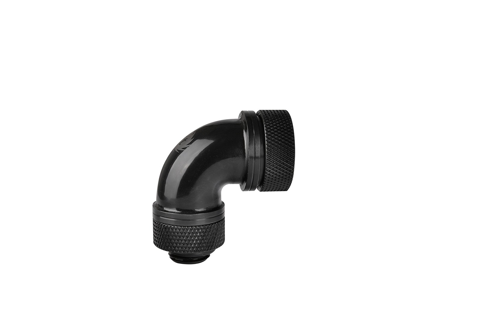 Pacific Black G1/4 90 Degree Fitting, PETG 16mm 5/8 OD Tube, CL-W097-CA00BL-A