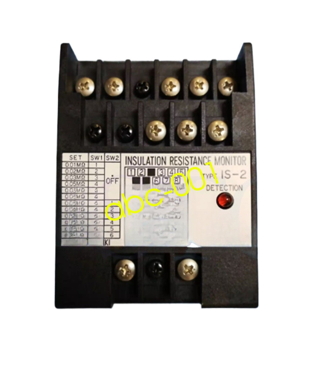 1x Insulation Resistance Monitor IS-2 200-230V/110-115V