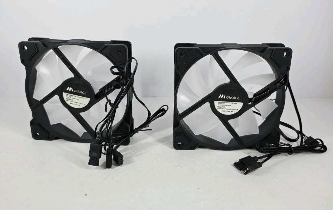 AMCHOICE 240mm CPU Water Cooler ARGB CPU Liquid Cooler RSL06-240-ARGB1
