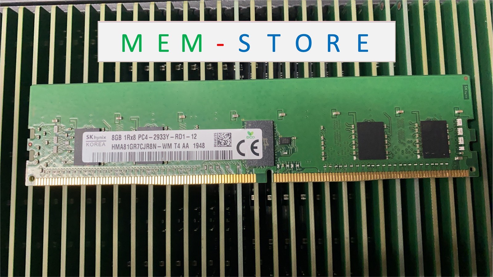 HMA81GR7CJR8N-WM SK Hynix 8GB DDR4 2933MHz PC4-23400 1Rx8 ECC RDIMM Memory RAM