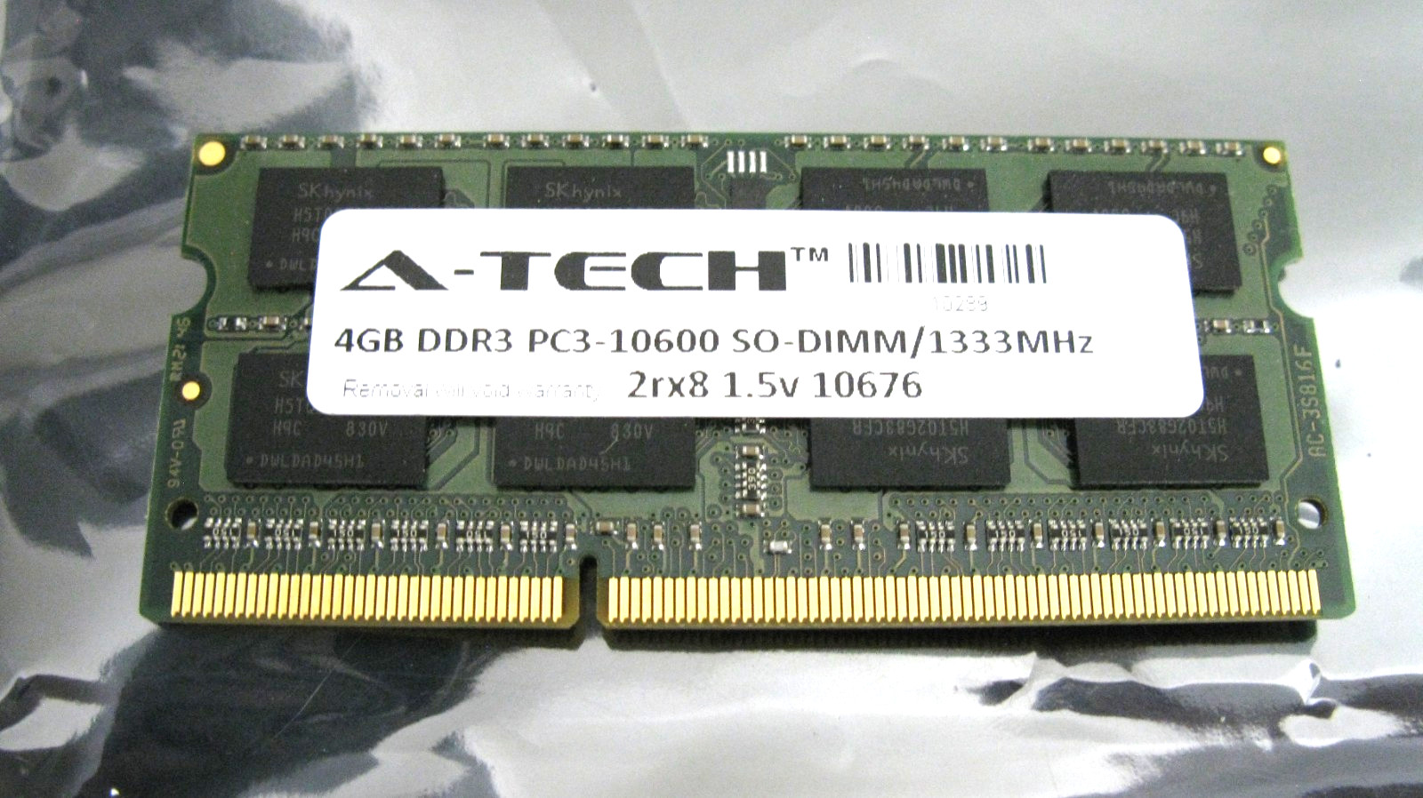 A-Tech 4GB DDR3 1333MHz PC3-10600 Laptop Memory 204 pin Designed for Apple