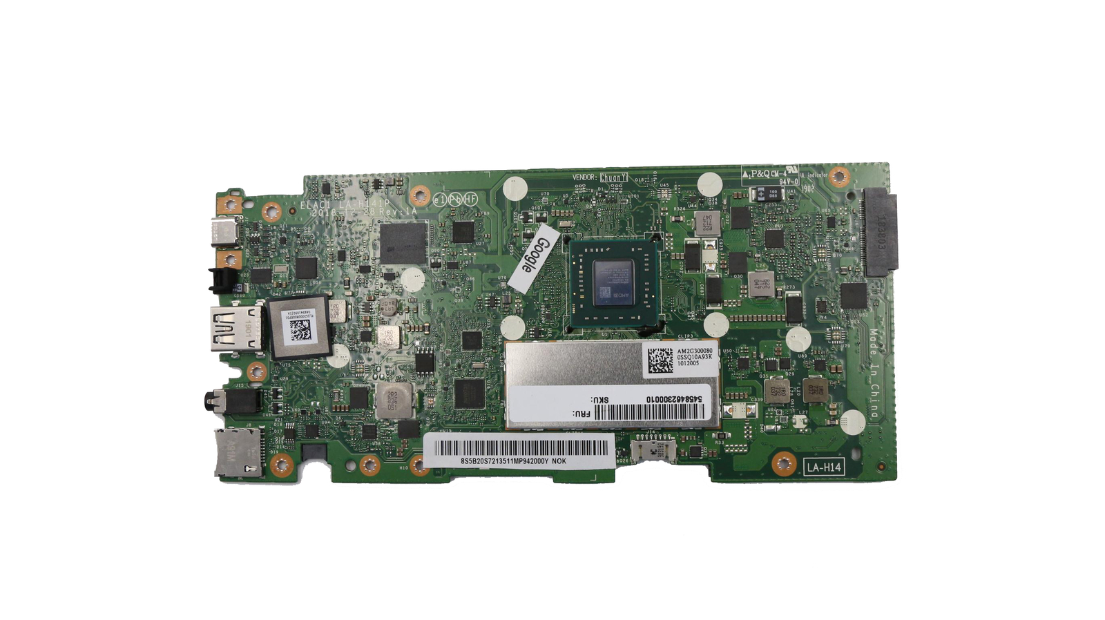 5B20S72135 Motherboard For Lenovo Chromebook 14e S345-14AST AMD A49120C 4G