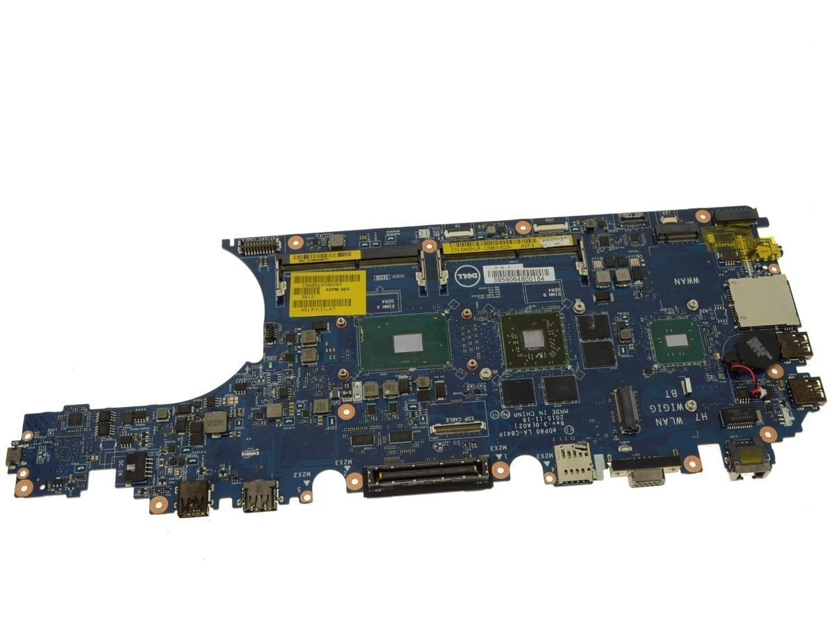 Genuine K6HJF Dell Latitude E5570 Intel 2.7 GHz Core i7-6820HQ DDR4 Motherboard