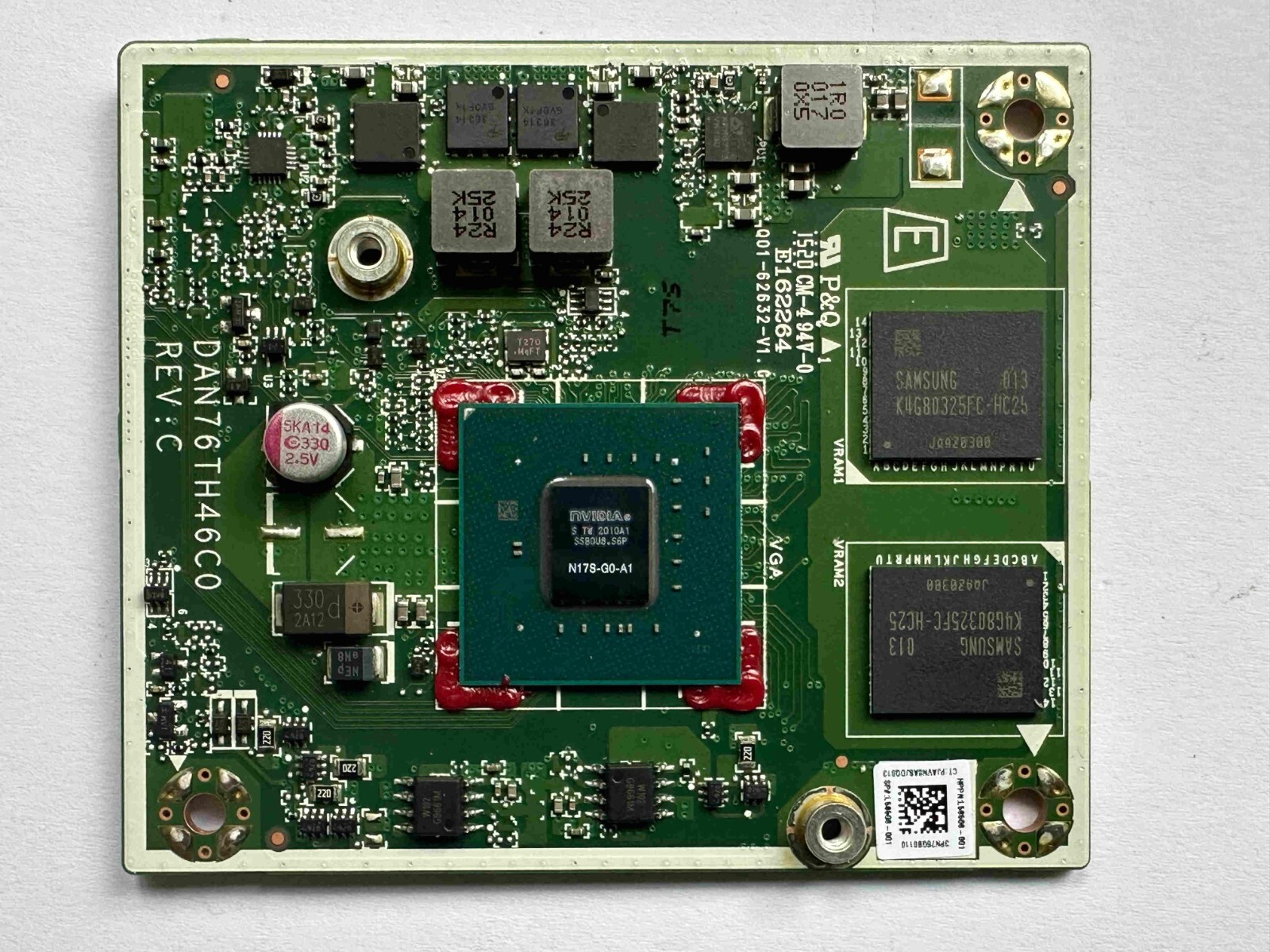 NEW L58508-001 HPP PCA RADO GFX NVIDIA MX230 2GB G5 N76-DGPU-32 Video card GPU