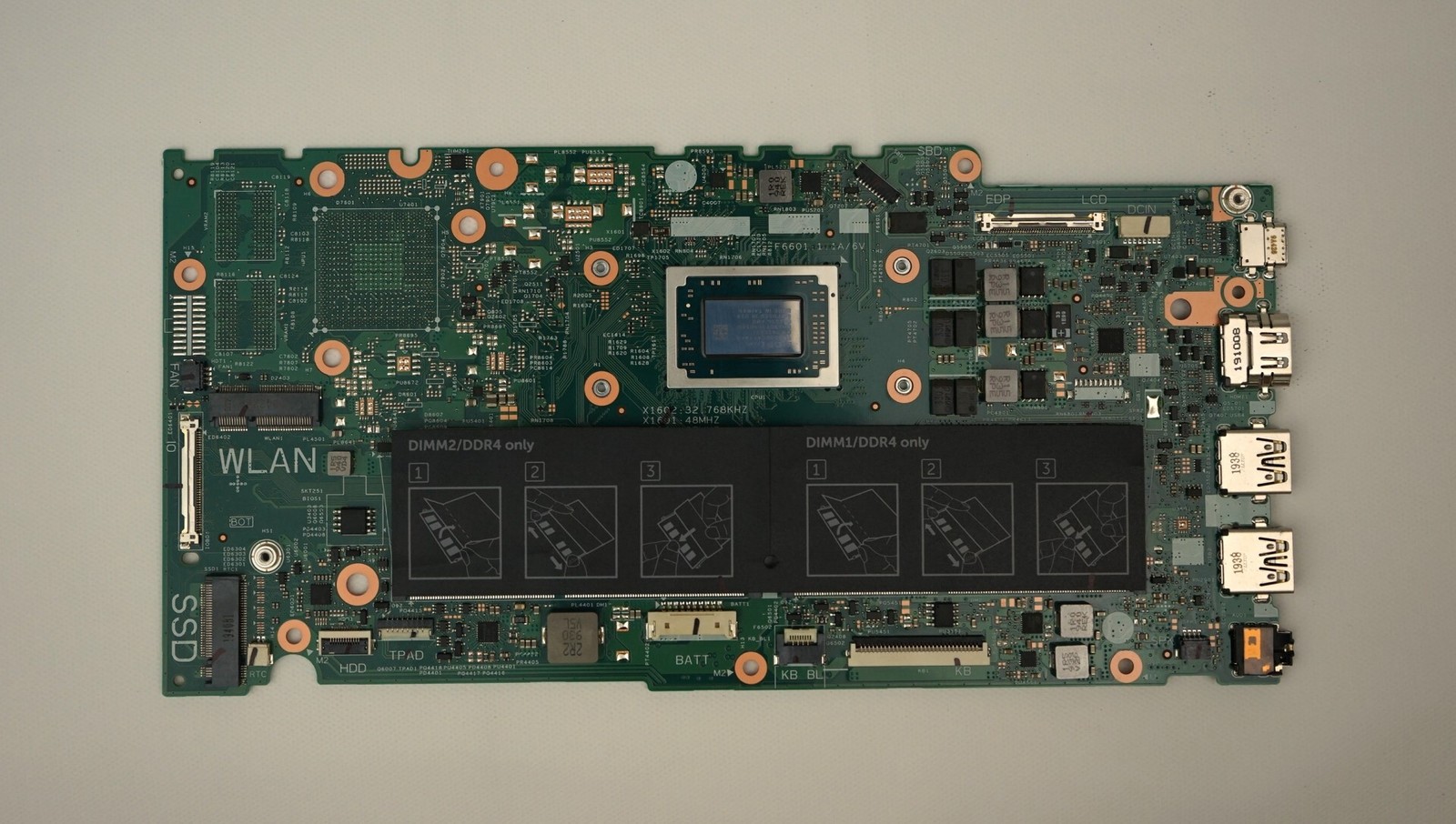 Motherboard Dell 6KD8J AMD Ryzen 5 3500U Laptop Motherboard for Inspiron 14