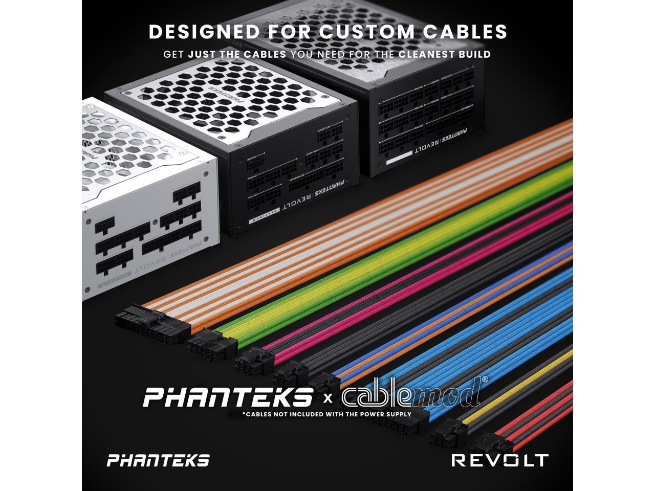 Phanteks Revolt 1200W 80PLUS Platinum, ATX 3.0, PCIe 5.0, Fully Modular, Power S