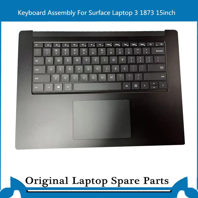 For Microsoft surface laptop 3 4 1872 1958 1959 Topcase keyboard Black US 15′