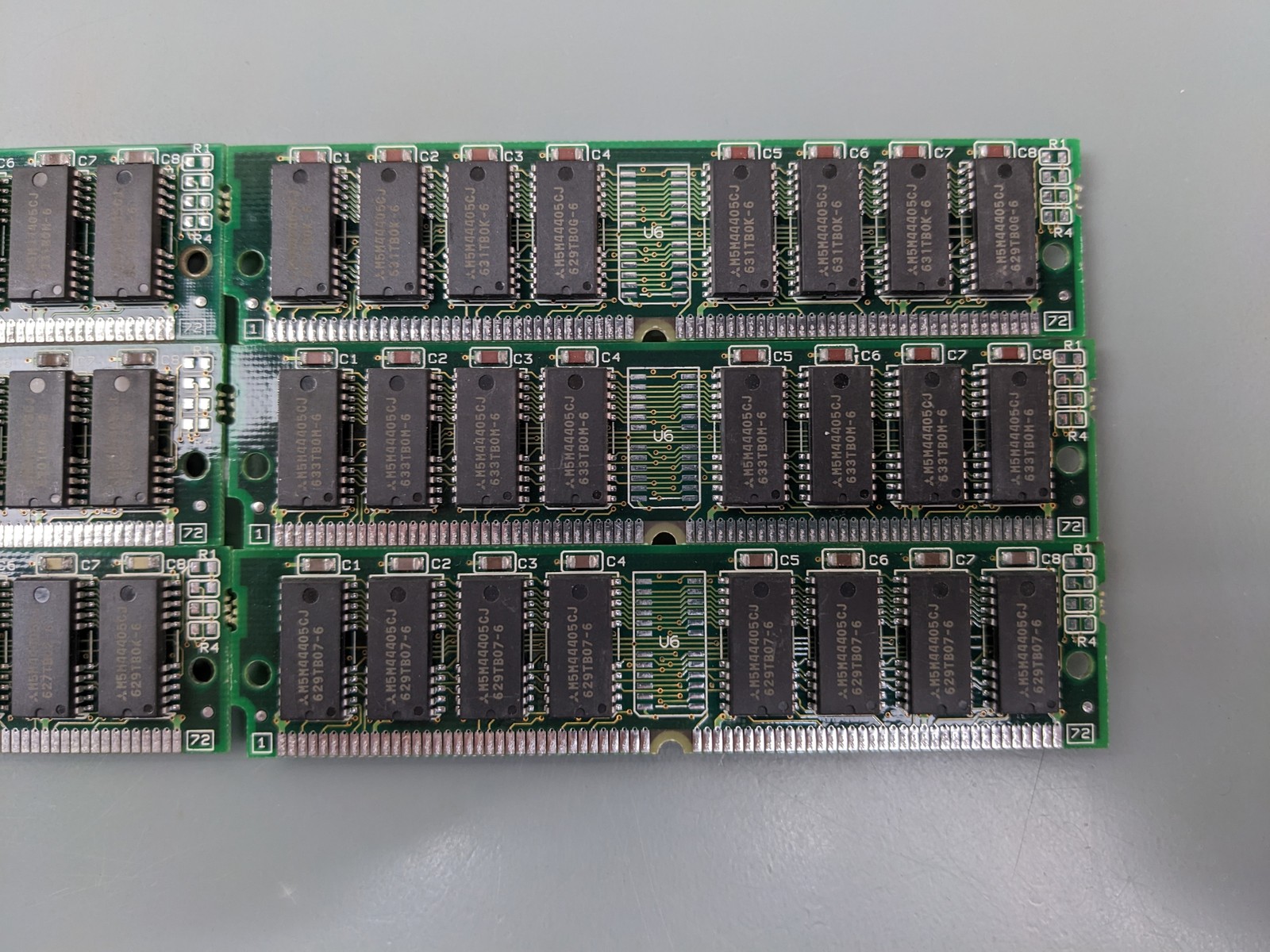 (6) 8MB EDO SIMMs, 72-pin RAM Memory Sticks (48MB Total) 2410-281652