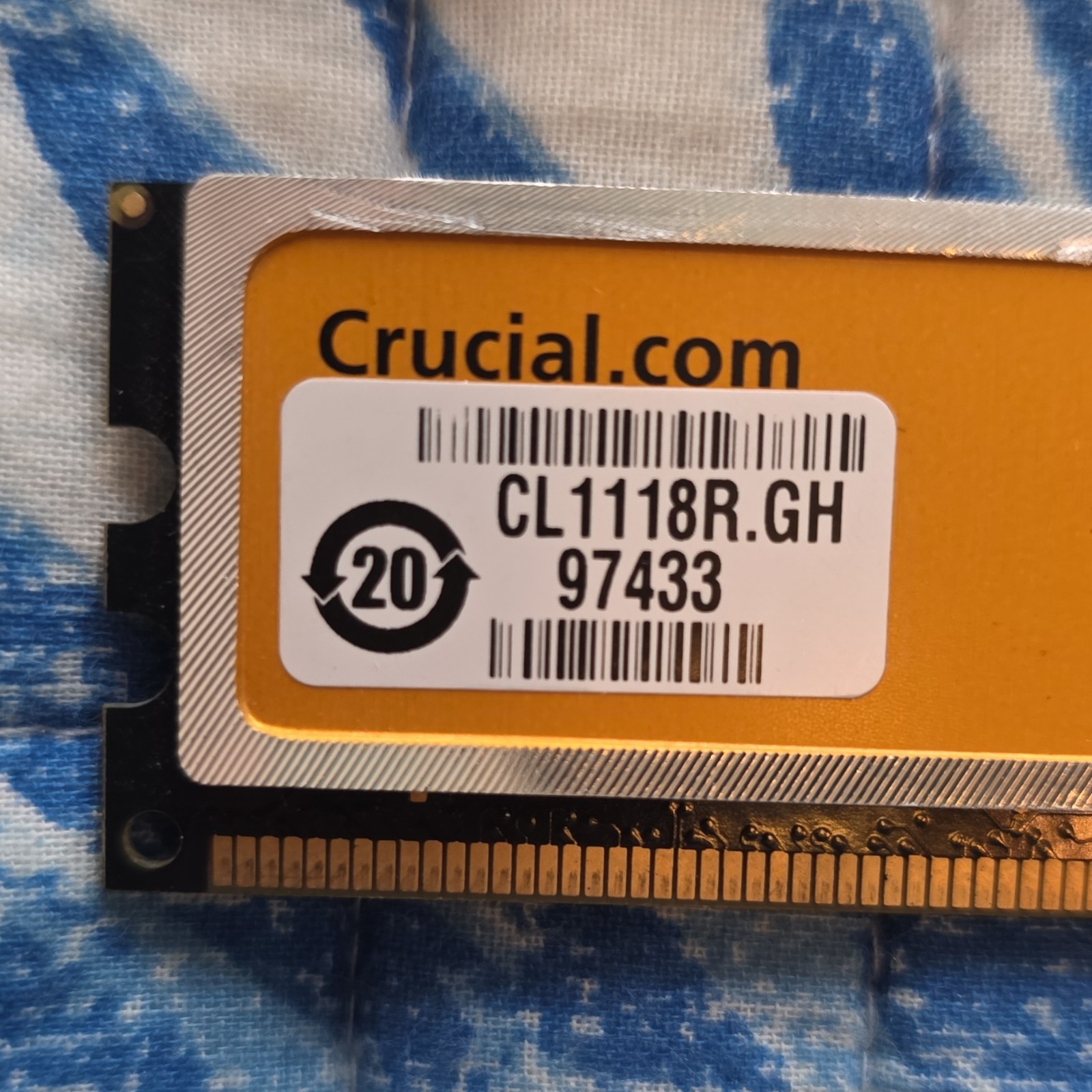 Crucial Ballistix 2x1GB DDR2 1066 (PC2 8500) Desktop Memory Model BL12864AA1065