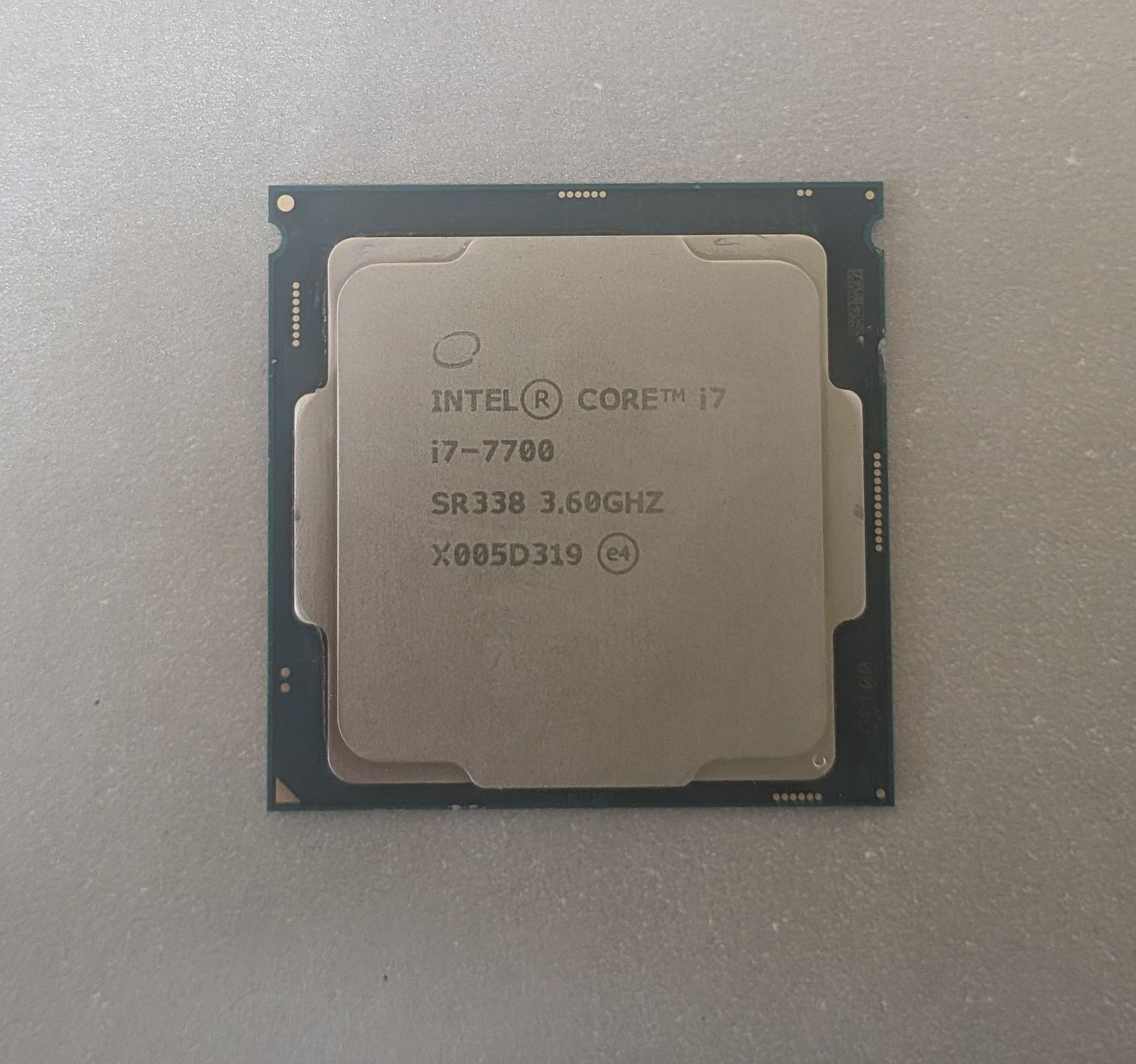 Intel Core i7-7700 SR338 3.60GHz 4-Core X005D319 CPU