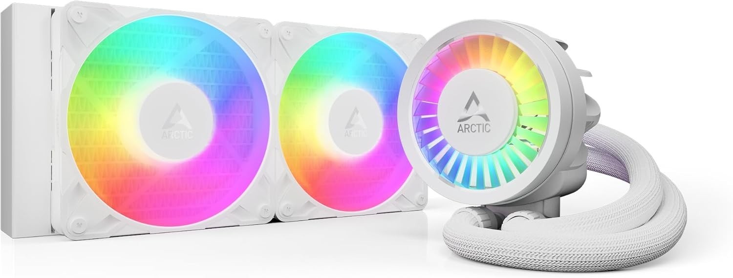 ARCTIC Liquid Freezer III 240 A-RGB white PC Water Cooler AIO Cooling CPU
