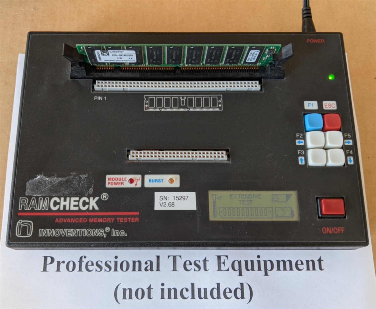 512MB PC-100 NANYA 64x64s8g4c16nNAN1002 DUAL RANK 32Mx8 PC100 SDR Ram Stick CL2