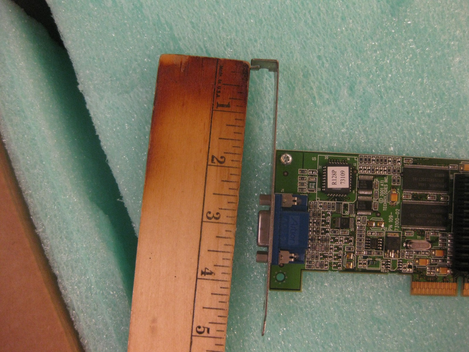 ATI AGP RAGE 128PRO 16MB SVGA MODEL R128P PN 109-73100-02 1027311602 04R426