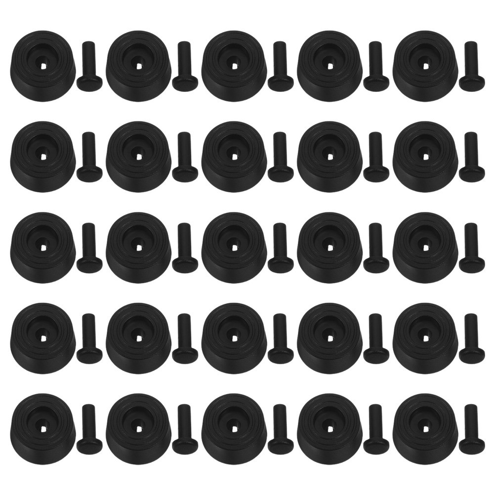 25 Pcs Chassis Anti-shock Pads Replacement Desktop Case Feet Computer Leg