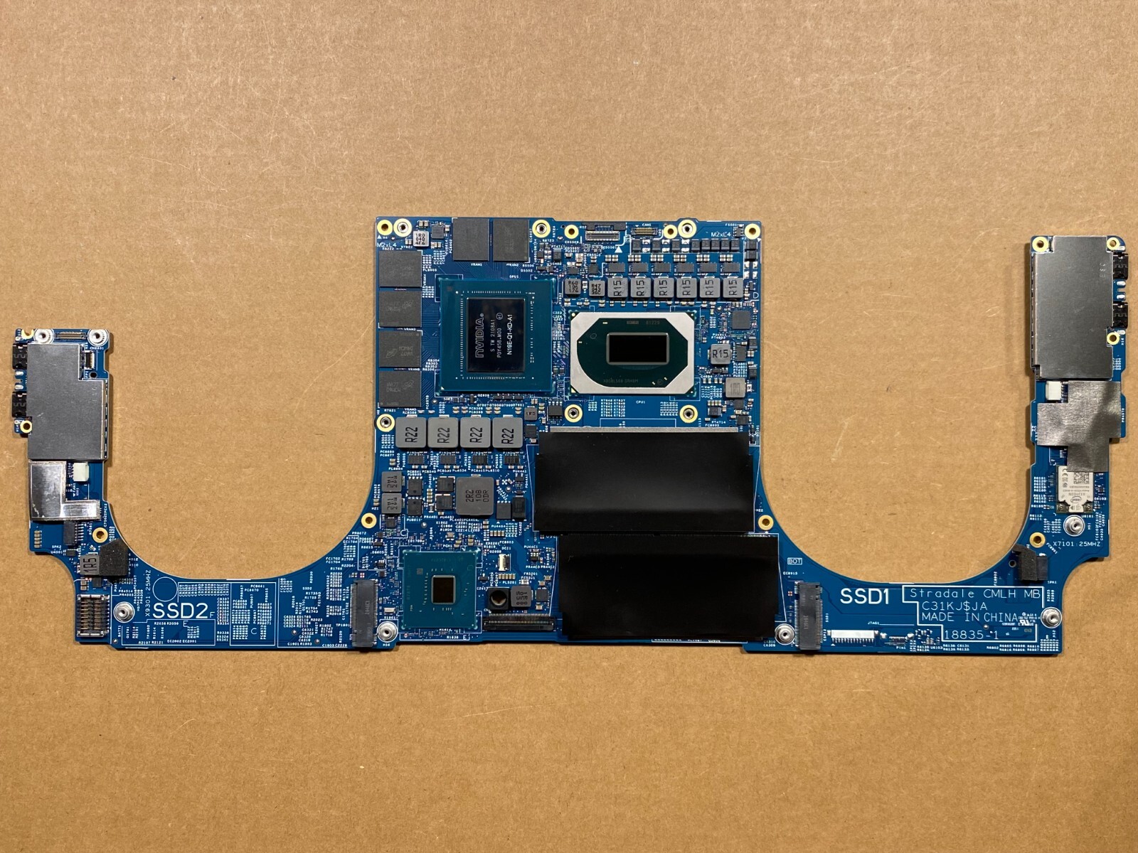 NEW Dell XPS 17 9700 Precision 5750 Motherboard Intel Xeon nVidia RTX3000 K7XXD