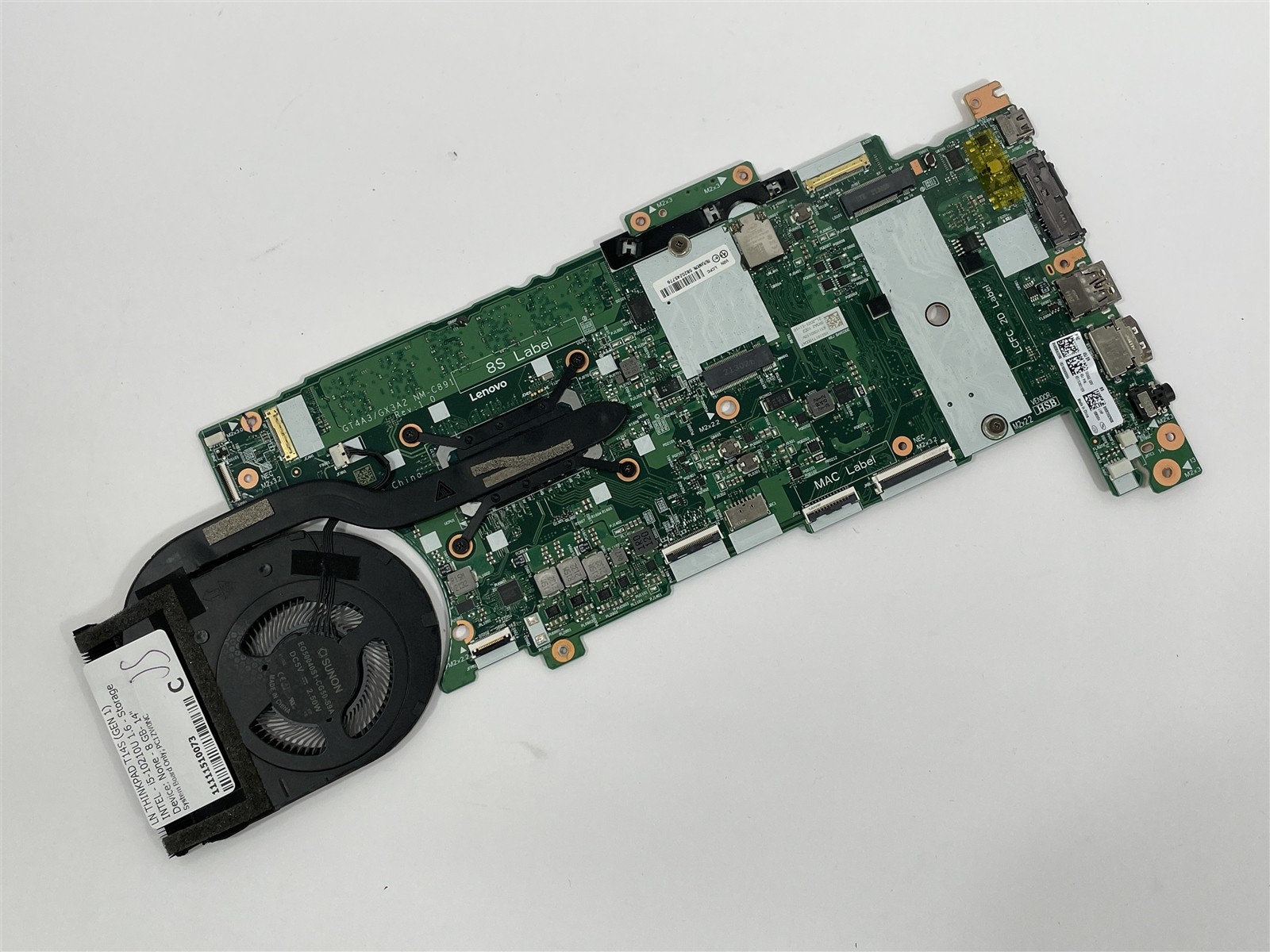 Lenovo ThinkPad X13 / T14S Gen 1 i5-10201U 1.6GHz 8GB RAM 5B20Z45776 Motherboard