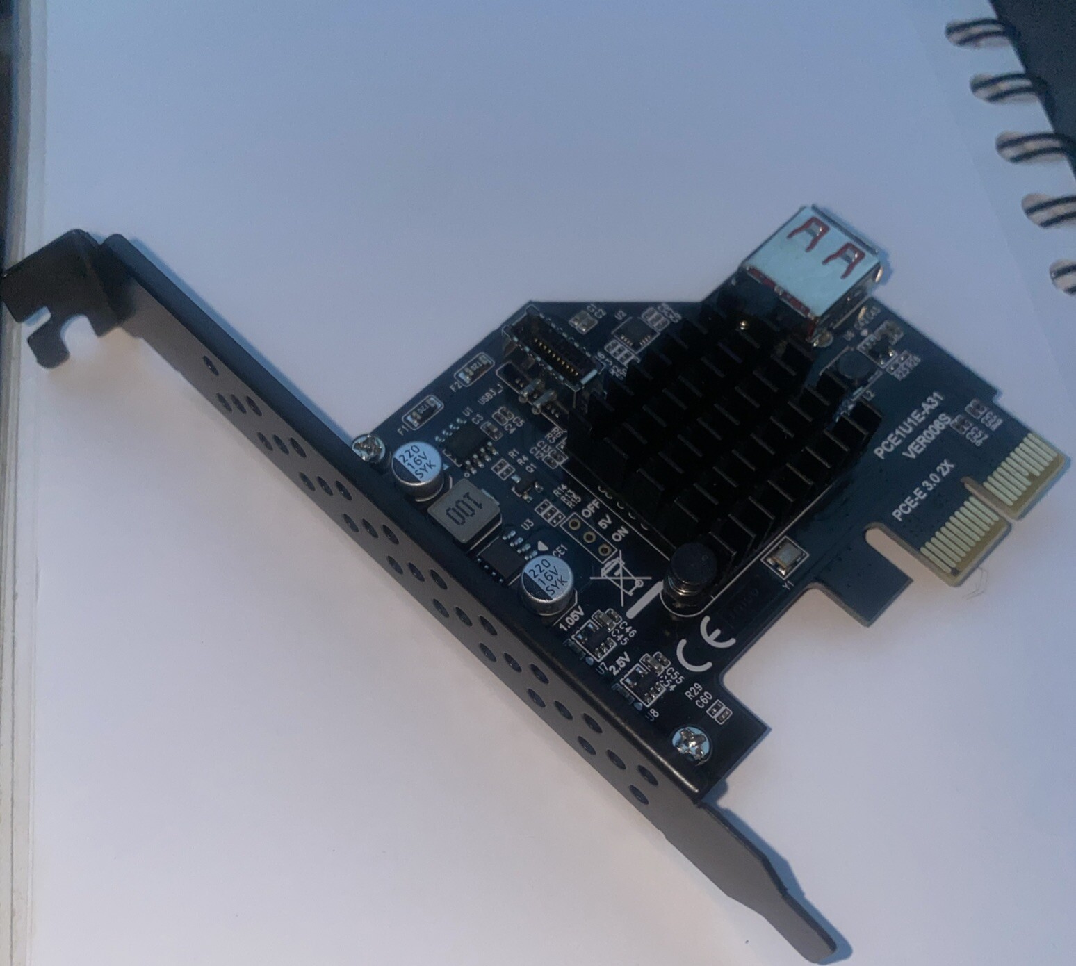 ASM3142 10Gbps USB3.1 Gen 2 Type-E Expansion Card USB 2.0 PCI Express Adapter