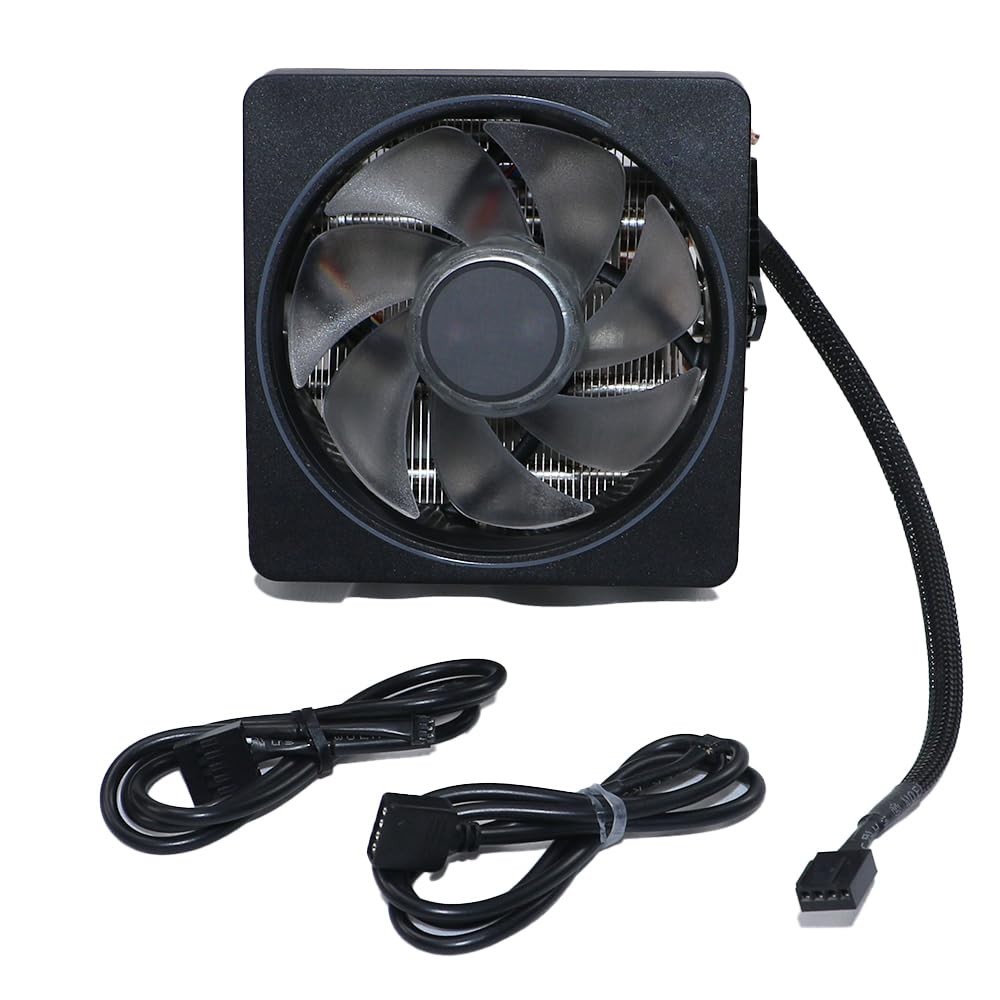 High-Performance CPU Cooler with RGB Prism, 95mm Fan, Copper Base, AMD Compatibl