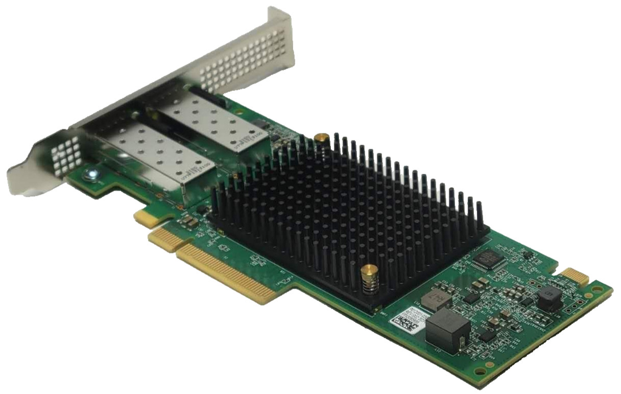 Broadcom Emulex LPe37002-S4 Dual Port 32Gb FC Host Bus Adapter High Profile