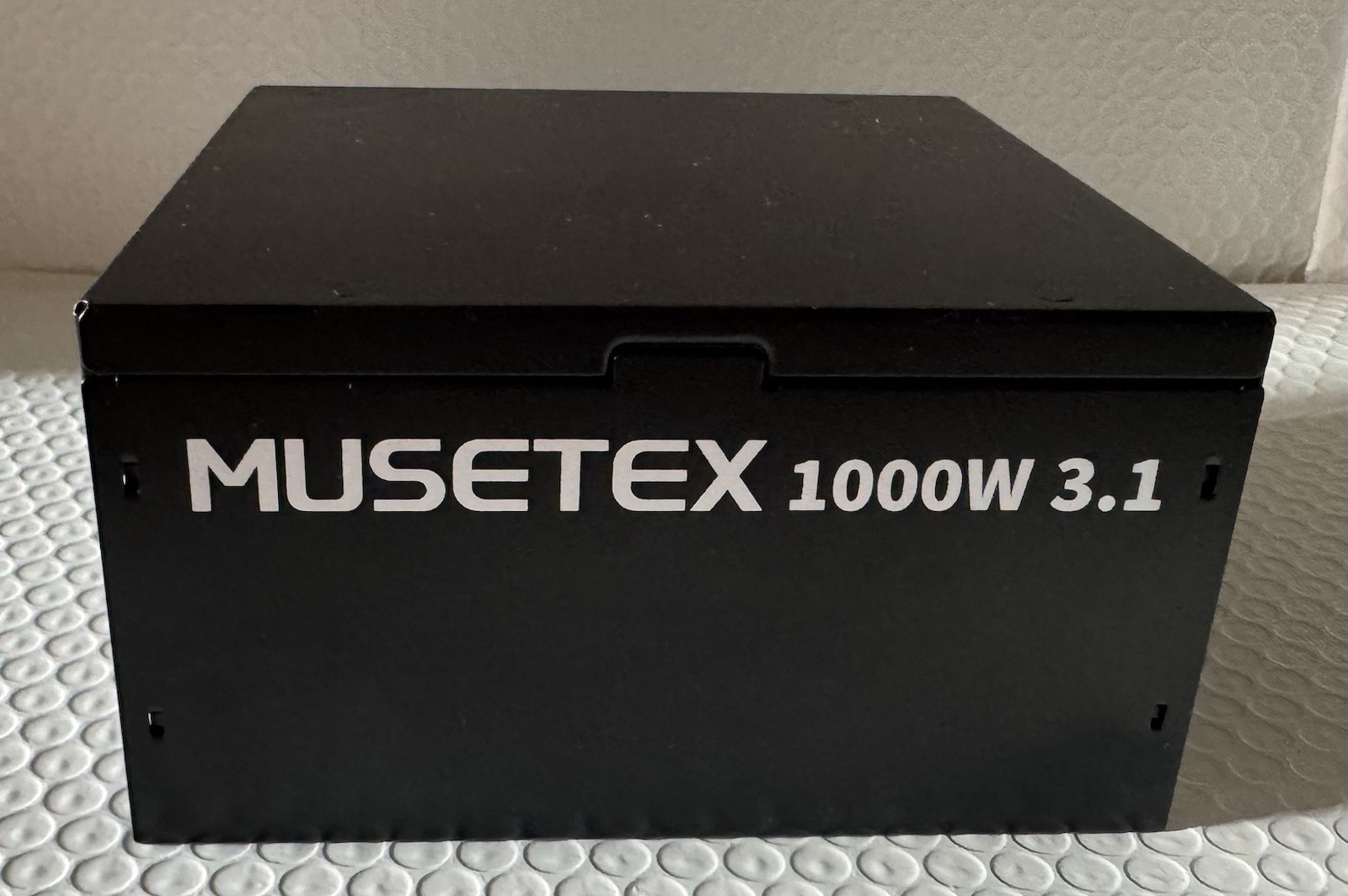 MUSETEX MU1000 1000W Full Modular ATX 3.1 PSU, PCIe 5.0, 105°C Capacitors